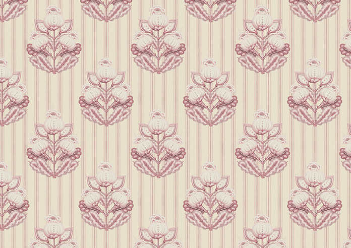 Midford, Mantels Stripe Rosies Pink - Twist&Fit Roller Blind - Image 6
